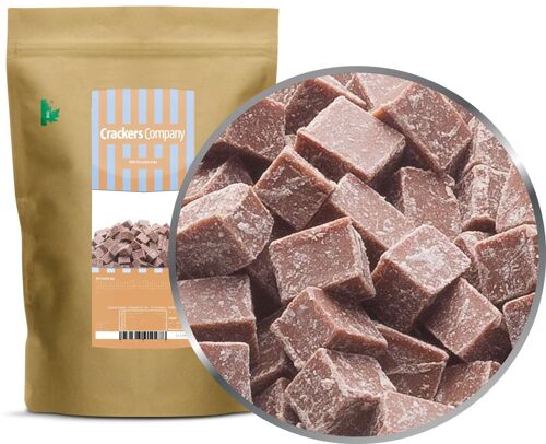 Milk Chocolate Cube. VPE mit 8 Stk. u. 500g Inhalt je Stk.