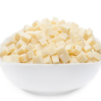 White Chocolate Cube. VPE mit 1 Stk. u. 2000g Inhalt je Stk.