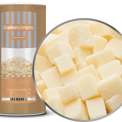 White Chocolate Cube. VPE mit 9 Stk. u. 800g Inhalt je Stk.