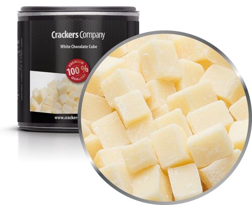 White Chocolate Cube. VPE mit 36 Stk. u. 100g Inhalt je Stk.