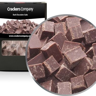 Dark Chocolate Cube. PU with 32 pieces and 100g content per piece