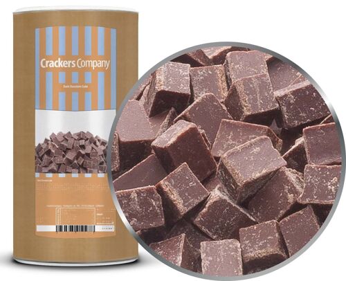 Dark Chocolate Cube. VPE mit 9 Stk. u. 800g Inhalt je Stk.