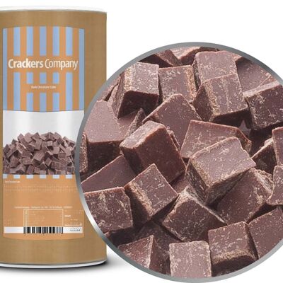 Dark Chocolate Cube. PU with 9 pieces and 800g content per piece