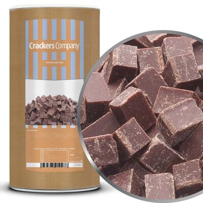 Dark Chocolate Cube. PU with 9 pieces and 800g content per piece