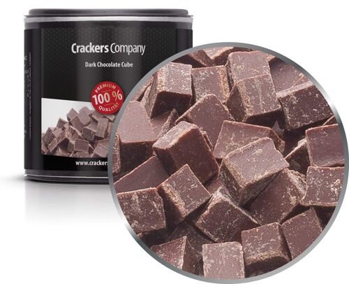 Dark Chocolate Cube. VPE mit 36 Stk. u. 100g Inhalt je Stk.