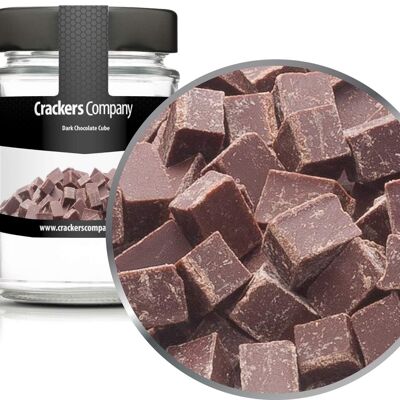 Dark Chocolate Cube. PU with 45 pieces and 100g content per piece