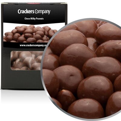 Chocolate Milky Peanuts. PU with 32 pieces and 110g content per piece