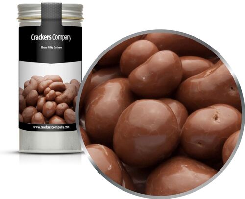 Choco Milky Cashew. VPE mit 40 Stk. u. 105g Inhalt je Stk.