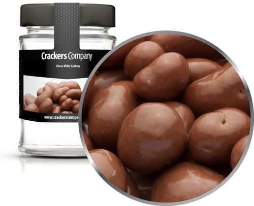 Choco Milky Cashew. VPE mit 45 Stk. u. 105g Inhalt je Stk.