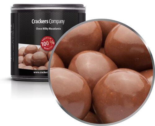 Choco Milky Macadamia. VPE mit 36 Stk. u. 80g Inhalt je Stk.