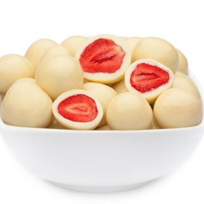 White Strawberries. PU with 1 piece and 2500g content per piece