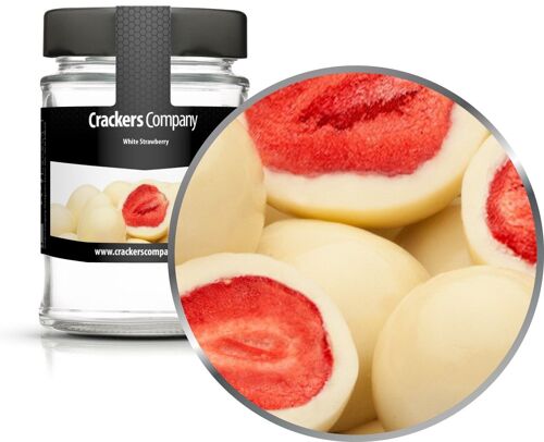 White Strawberry. VPE mit 45 Stk. u. 60g Inhalt je Stk.