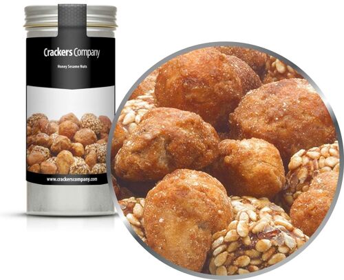 Honey Sesame Nuts. VPE mit 40 Stk. u. 100g Inhalt je Stk.