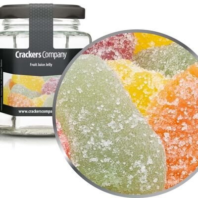 Gelée de jus de fruits. PU avec 25 pièces et 125g de contenu par pièce