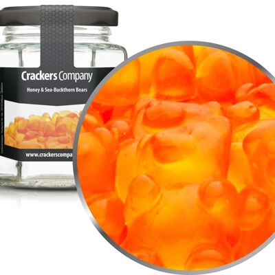 Honey & Sea Buckthorn Bears. PU with 25 pieces and 100g content