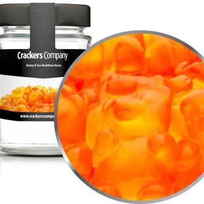 Honey & Sea Buckthorn Bears. PU with 45 pieces and 100g content
