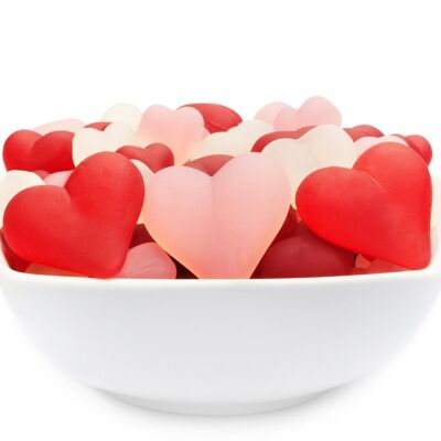 heart mix PU with 1 piece and 3000g content per piece