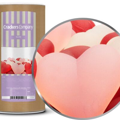 mélange de coeur PU avec 9 pièces et 900g de contenu par pièce