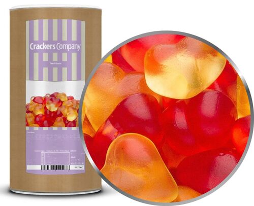 Peach Hearts. VPE mit 9 Stk. u. 1100g Inhalt je Stk.