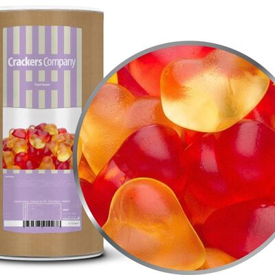 Peach Hearts. VPE mit 9 Stk. u. 1100g Inhalt je Stk.