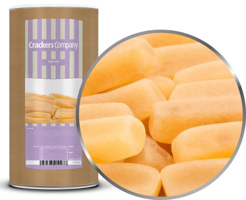 Ginger Sticks. VPE mit 9 Stk. u. 850g Inhalt je Stk.