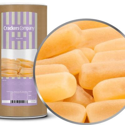 Ginger sticks. PU with 9 pieces and 850g content per piece