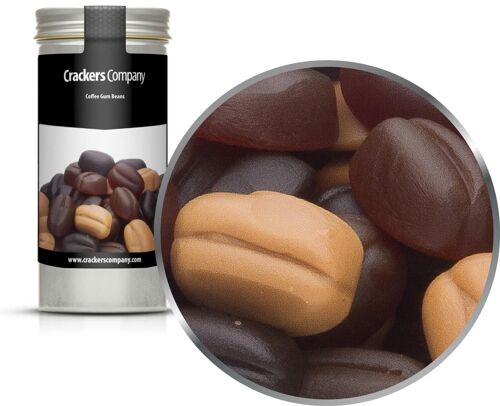 Coffee Gum Beans. VPE mit 40 Stk. u. 120g Inhalt je Stk.