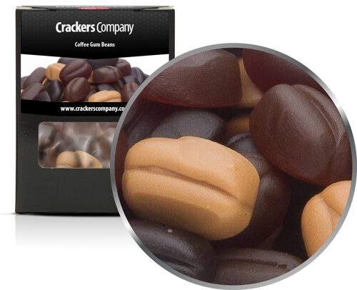 Coffee Gum Beans. VPE mit 32 Stk. u. 120g Inhalt je Stk.