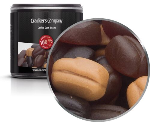 Coffee Gum Beans. VPE mit 36 Stk. u. 120g Inhalt je Stk.