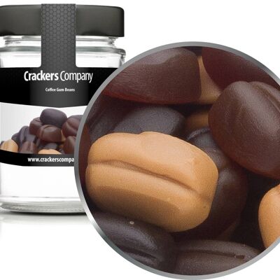 Coffee Gum Beans. PU with 45 pieces and 120g content per piece