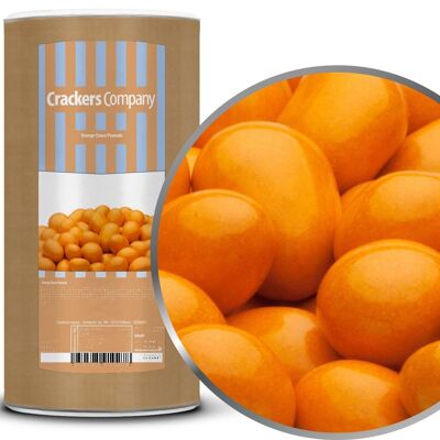 Orange Choco Peanuts. VPE mit 9 Stk. u. 950g Inhalt je Stk.