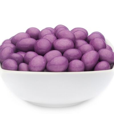 Cacahuètes au chocolat violet. PU avec 1 pièce et 5000g de contenu par pièce