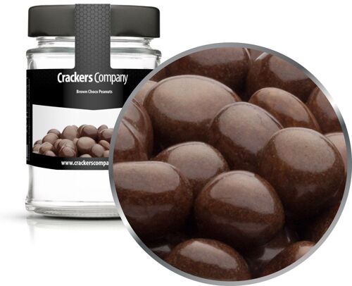 Brown Choco Peanuts. VPE mit 45 Stk. u. 110g Inhalt je Stk.