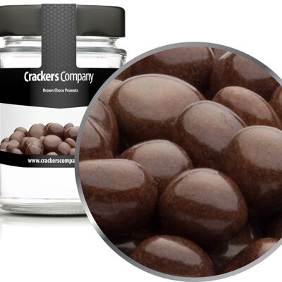 Brown Choco Peanuts. PU with 45 pieces and 110g content per piece