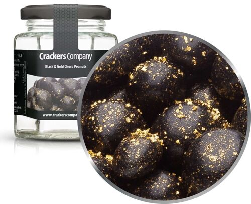 Black & Gold Choco Peanuts. VPE mit 25 Stk. u. 110g Inhalt j