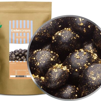 Black & Gold Chocolate Peanuts. PU with 8 pieces and 750g content each
