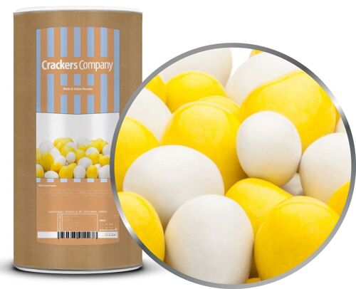 White & Yellow Peanuts. VPE mit 9 Stk. u. 950g Inhalt je Stk