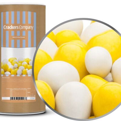 White & Yellow Peanuts. VPE mit 9 Stk. u. 950g Inhalt je Stk