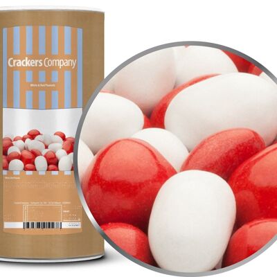 White & Red Peanuts. VPE mit 9 Stk. u. 950g Inhalt je Stk.