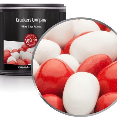 White & Red Peanuts. VPE mit 36 Stk. u. 110g Inhalt je Stk.