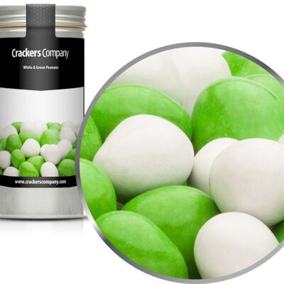 White & Green Peanuts. VPE mit 40 Stk. u. 110g Inhalt je Stk