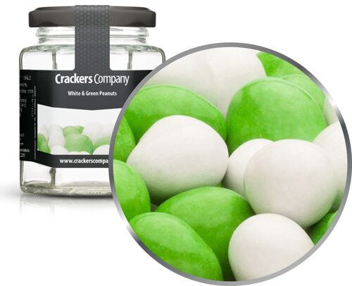 White & Green Peanuts. VPE mit 25 Stk. u. 110g Inhalt je Stk