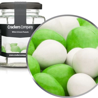 White & Green Peanuts. VPE mit 25 Stk. u. 110g Inhalt je Stk