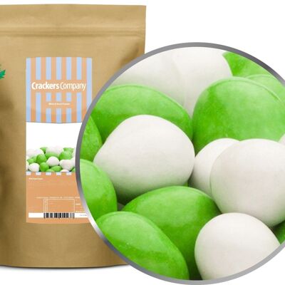 White & Green Peanuts. PU with 8 pieces and 750g content per piece