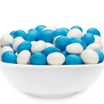 White & Blue Peanuts. PU with 1 piece and 5000g content per piece