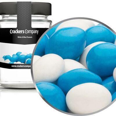 White & Blue Peanuts. VPE mit 45 Stk. u. 110g Inhalt je Stk.