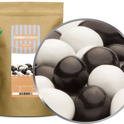 White & Black Peanuts. PU with 8 pieces and 750g content per piece