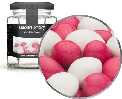 White & Pink Peanuts. VPE mit 25 Stk. u. 110g Inhalt je Stk.