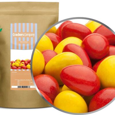 Yellow & Red Peanuts. PU with 8 pieces and 750g content per piece