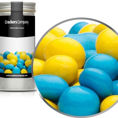 Yellow & Blue Peanuts. VPE mit 40 Stk. u. 110g Inhalt je Stk